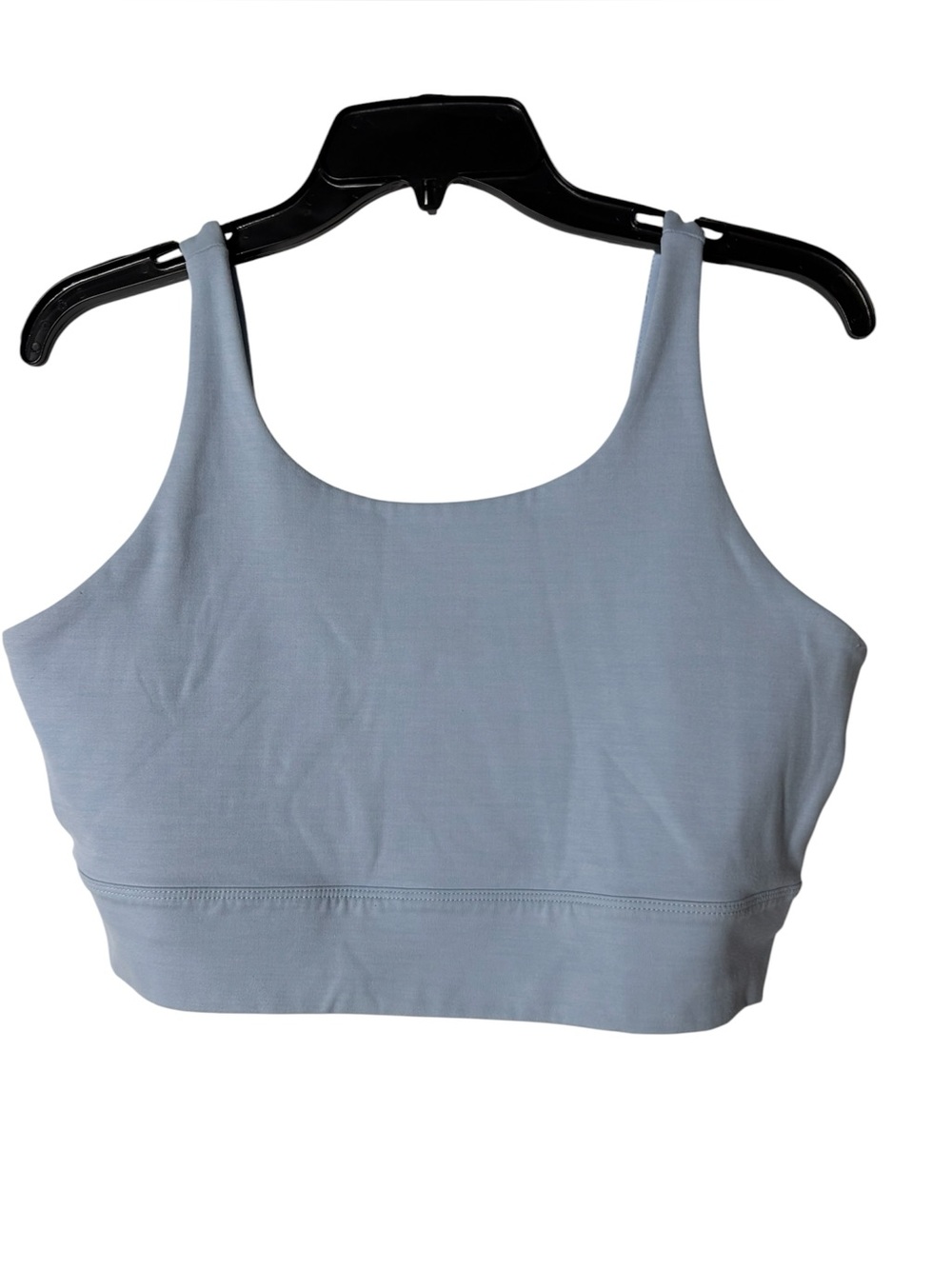 Nike Light Blue Seamless Crop Bralette - Women Intimates
